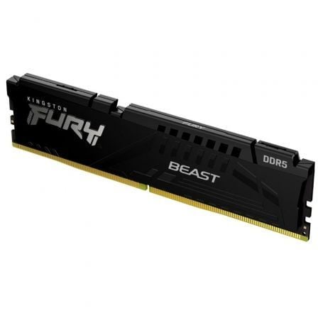 Memoria RAM Kingston FURY Beast 16GB/ DDR5/ 4800MHz/ 1.1V/ CL38/ DIMM - Tiensol