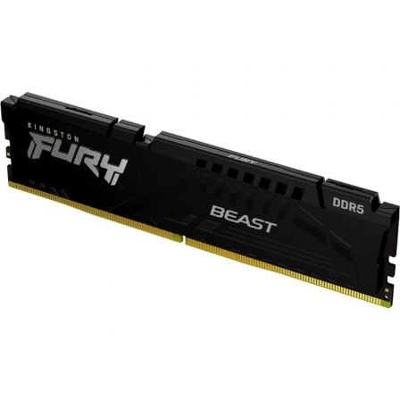 Memoria RAM Kingston FURY Beast 16GB/ DDR5/ 5600MHz/ 1.25V/ CL40/ DIMM - Tiensol