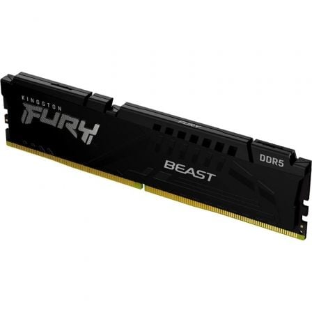 Memoria RAM Kingston FURY Beast 16GB/ DDR5/ 6000MHz/ 1.35V/ CL40/ DIMM - Tiensol