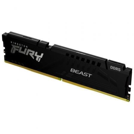 Memoria RAM Kingston FURY Beast 16GB/ DDR5/ 6000MHz/ 1.4V/ CL30/ DIMM - Tiensol