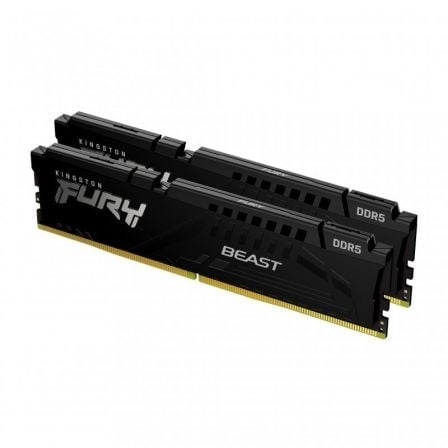 Memoria RAM Kingston FURY Beast 2 x 16GB/ DDR5/ 5200MHz/ 1.1V/ CL40/ DIMM - Tiensol