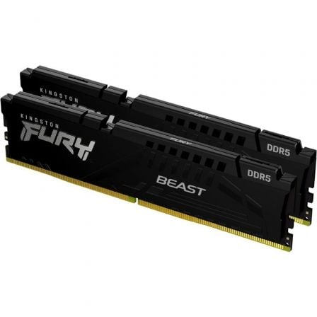 Memoria RAM Kingston FURY Beast 2 x 16GB/ DDR5/ 5600MHz/ 1.25V/ CL36/ DIMM - Tiensol