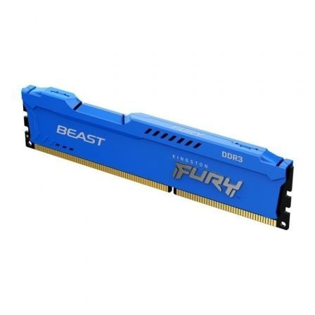 Memoria RAM Kingston FURY Beast 8GB/ DDR3/ 1600MHz/ 1.5V/ CL10/ DIMM - Tiensol