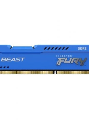 Memoria RAM Kingston FURY Beast 8GB/ DDR3/ 1600MHz/ 1.5V/ CL10/ DIMM - Tiensol