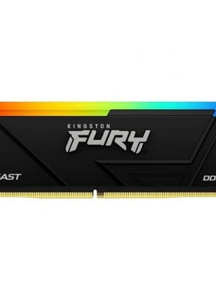 Memoria RAM Kingston FURY Beast RGB 16GB/ DDR4/ 3200MHz/ 1.35V/ CL16/ DIMM - Tiensol