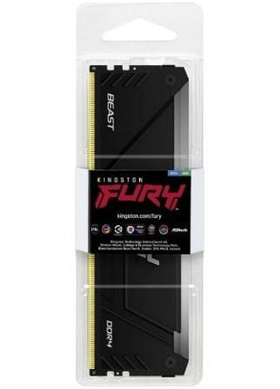 Memoria RAM Kingston FURY Beast RGB 16GB/ DDR4/ 3200MHz/ 1.35V/ CL16/ DIMM - Tiensol