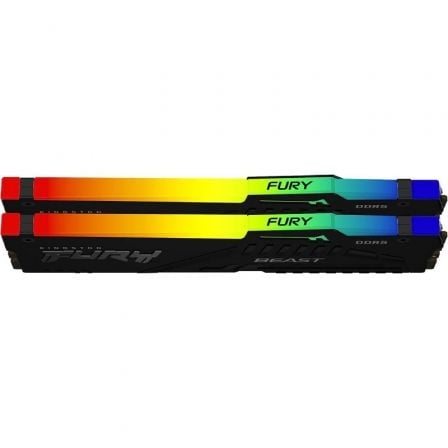 Memoria RAM Kingston FURY Beast RGB 2 x 16GB/ DDR5/ 5600MHz/ 1.25V/ CL36/ DIMM - Tiensol