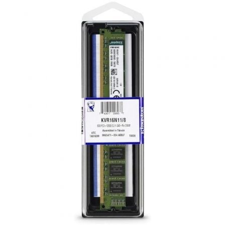 Memoria RAM Kingston ValueRAM 8GB/ DDR3/ 1600MHz/ 1.5V/ CL11/ DIMM - Tiensol