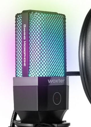 Micrófono Woxter Mic Studio 65 RGB/ USB 2.0 - Tiensol