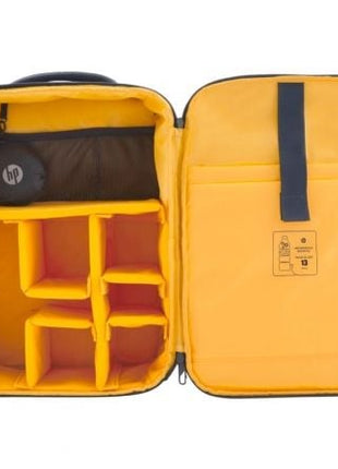 Mochila HP 6M5S3AA Creator para Portátiles hasta 16.1'/ Azul Marino y Amarillo - Tiensol