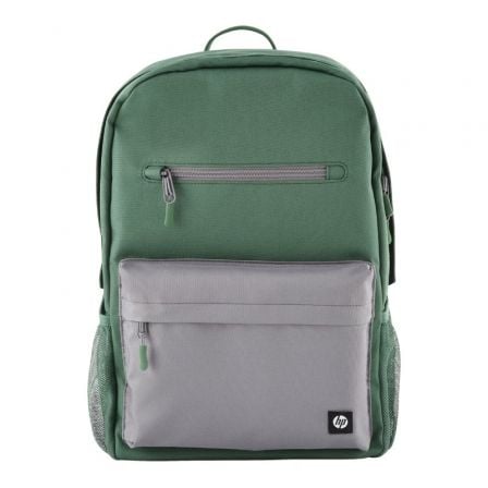 Mochila HP 7J595AA Campus para Portátiles hasta 15.6'/ Verde y Gris - Tiensol