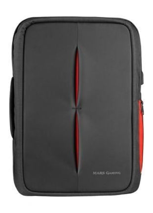 Mochila Mars Gaming MB2 para Portátil hasta 17'/ Puerto USB/ Antirrobo/ Impermeable - Tiensol