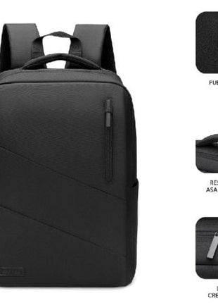 Mochila Subblim City Backpack para Portátiles hasta 15.6'/ Puerto USB/ Negra - Tiensol