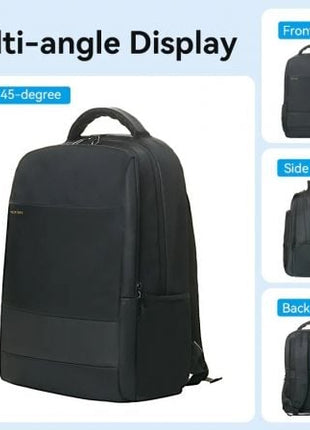 Mochila Vention KRQB0 para Portátiles hasta 15.6'/ 20L/ Impermeable/ Negra - Tiensol