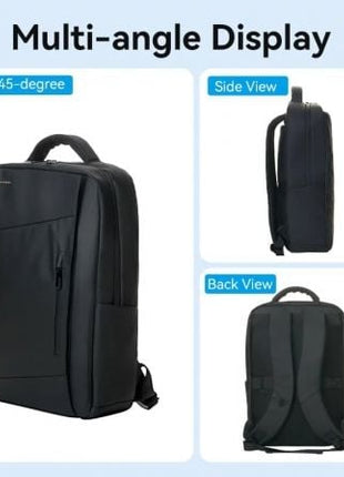 Mochila Vention KRRB0 para Portátiles hasta 15.6'/ 20L/ Impermeable/ Negra - Tiensol