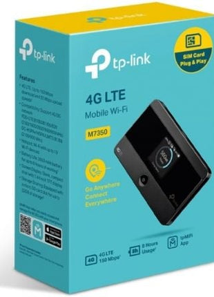 Modem Inalámbrico 4G TP - Link M7350 150Mbps/ 2.4GHz 5GHz/ 1 Antena/ WiFi 802.11a/b/g/n - Tiensol