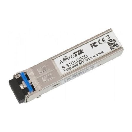 Modulo SFP Transceptor de Fibra Óptica Mikrotik S - 31DLC20D - Tiensol