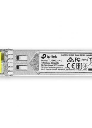 Modulo SFP Transceptor de Fibra Óptica TP - Link TL - SM321A - 2 Bidireccional - Tiensol