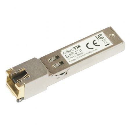 Modulo SFP+ Transceptor RJ45 Mikrotik S+RJ10 - Tiensol