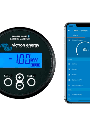 Monitor de Baterias Victron BMV - 712 Black - Tiensol