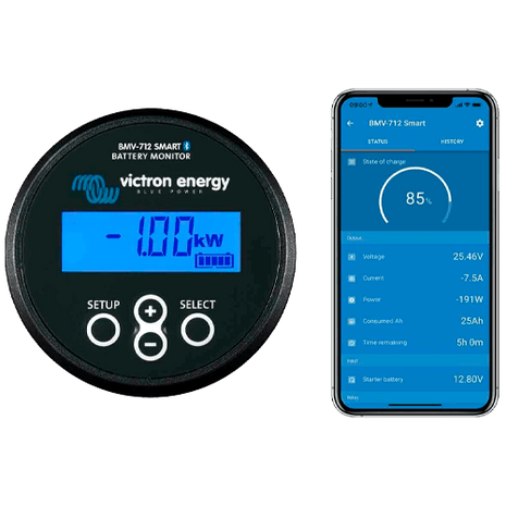 Monitor de Baterias Victron BMV - 712 Black - Tiensol
