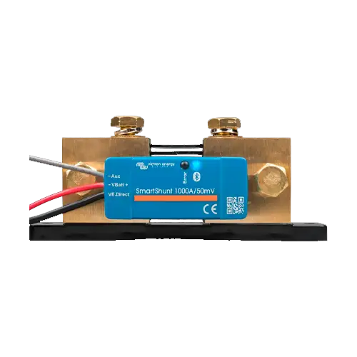 Monitor de Baterías Victron SmartShunt 1000A 50mV IP65 Bluetooth - Monitor de Baterías