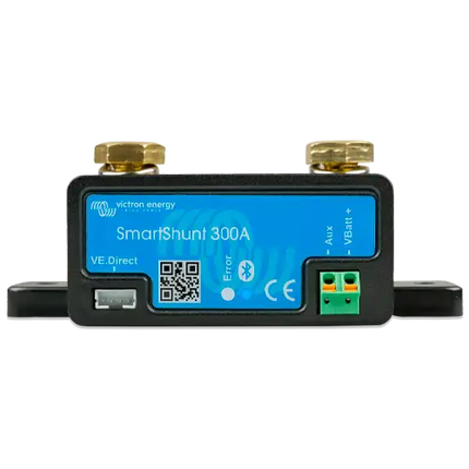 Monitor de Baterías Victron SmartShunt 300A 50mV Bluetooth - Monitor de Baterías