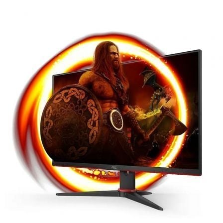 Monitor Gaming AOC 24G2SPAE/BK 23.8'/ Full HD/ 1ms/ 165Hz/ IPS/ Multimedia/ Negro - Tiensol