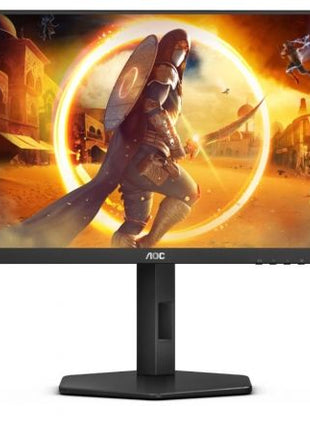 Monitor Gaming AOC 24G4X 23.8'/ Full HD/ 0.5ms/ 180Hz/ IPS/ Multimedia/ Regulable en altura/ Negro - Tiensol