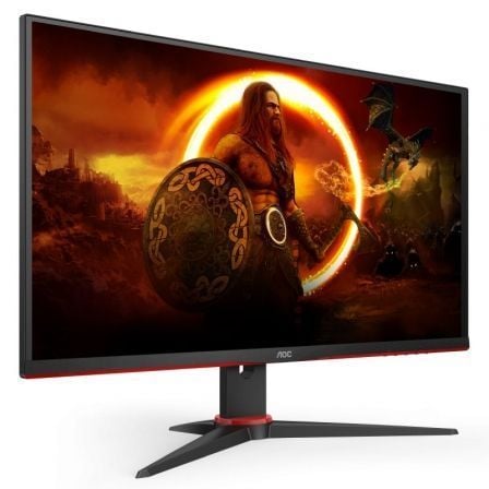 Monitor Gaming AOC 27G2SAE/BK 27'/ Full HD/ 1ms/ 165Hz/ VA/ Multimedia/ Negro y Rojo - Tiensol