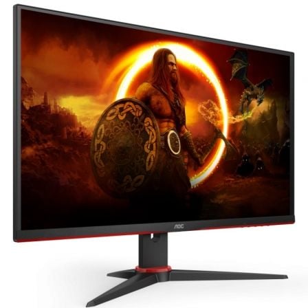 Monitor Gaming AOC 27G2SPAE/BK 27'/ Full HD/ 1ms/ 165Hz/ IPS/ Multimedia/ Negro y Rojo - Tiensol