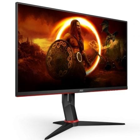 Monitor Gaming AOC Q27G2S/EU 27'/ QHD/ 1ms/ 165Hz/ IPS/ Regulable en altura/ Negro y Rojo - Tiensol