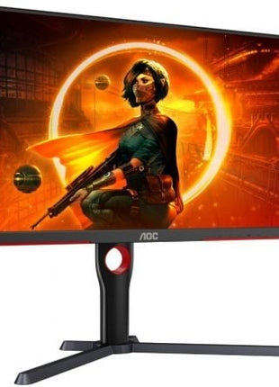 Monitor Gaming AOC Q27G3XMN/BK 31.5'/ QHD/ 1ms/ 180Hz/ VA/ Regulable en altura/ Negro - Tiensol