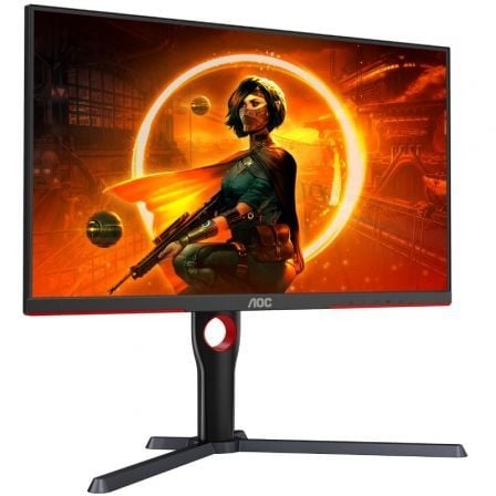 Monitor Gaming AOC Q27G3XMN/BK 31.5'/ QHD/ 1ms/ 180Hz/ VA/ Regulable en altura/ Negro - Tiensol