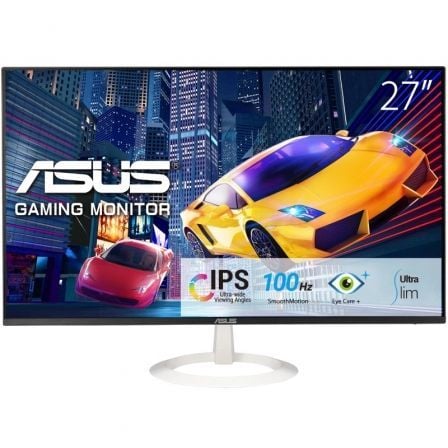 Monitor Gaming Asus VZ27EHF - W 27'/ Full HD/ 1ms/ 100Hz/ IPS/ Blanco - Tiensol