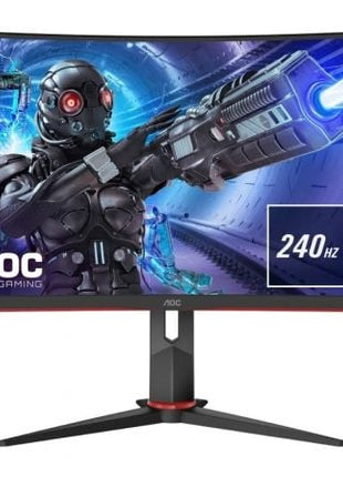 Monitor Gaming Curvo AOC C32G2ZE 31.5'/ Full HD/ 1ms/ 240Hz/ VA/ Negro - Tiensol