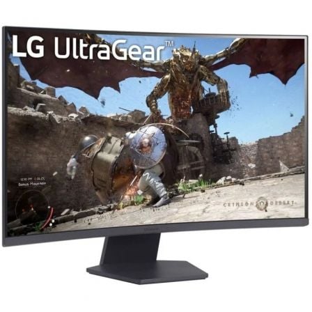 Monitor Gaming Curvo LG UltraGear 27GS60QC - B 27'/ QHD/ 1ms/ 180Hz/ VA/ Negro - Tiensol