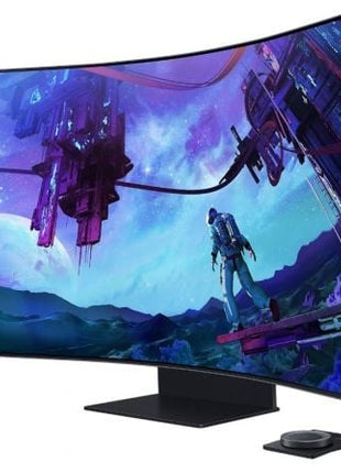 Monitor Gaming Curvo Samsung Odyssey Ark S55CG970NU 55'/ 4K/ 1ms/ 165Hz/ VA/ Regulable en altura/ Smart TV/ Multimedia/ Negro - Tiensol