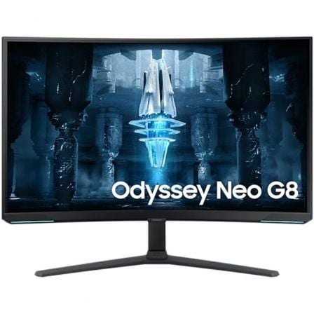 Monitor Gaming Curvo Samsung Odyssey Neo G8 S32BG850NP 32'/ 4K/ 1ms/ 240Hz/ VA/ Negro y Blanco - Tiensol