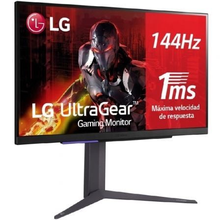 Monitor Gaming LG UltraGear 27GR93U - B 27'/ 4K/ 1ms/ 144Hz/ IPS/ Regulable en altura/ Negro - Tiensol