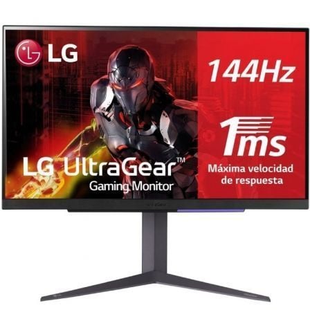 Monitor Gaming LG UltraGear 27GR93U - B 27'/ 4K/ 1ms/ 144Hz/ IPS/ Regulable en altura/ Negro - Tiensol