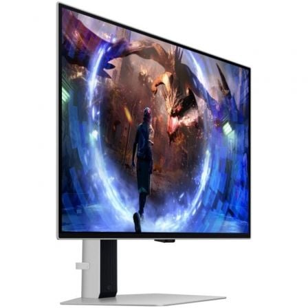 Monitor Gaming Samsung G6 Odyssey OLED S27DG600SU 27'/ QHD/ 0.03ms/ 360Hz/ Regulable en Altura/ Plata - Tiensol