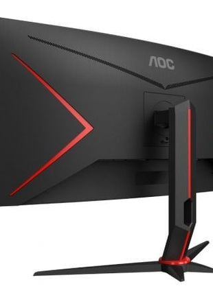 Monitor Gaming Ultrapanorámico Curvo AOC CU34G2X/BK 34'/ WQHD/ 1ms/ 144Hz/ VA/ Negro y Rojo - Tiensol