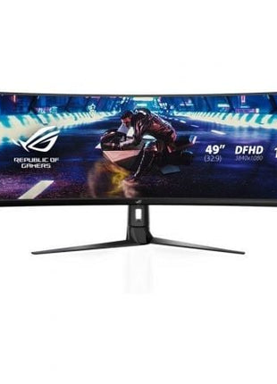 Monitor Gaming Ultrapanorámico Curvo Asus Rog Strix XG49VQ 49'/ Dual UHD/ 4ms/ 144Hz/ VA/ Multimedia/ Negro - Tiensol