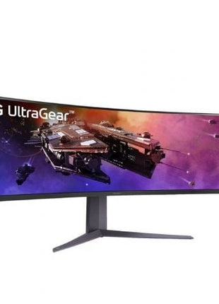 Monitor Gaming Ultrapanorámico Curvo LG UltraGear 45GR75DC - B 44.5'/ Dual QHD/ 1ms/ 200Hz/ VA/ Regulable en altura/ Negro - Tiensol