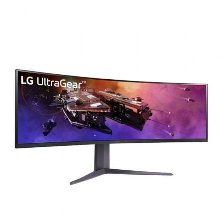 Monitor Gaming Ultrapanorámico Curvo LG UltraGear 45GR75DC - B 44.5'/ Dual QHD/ 1ms/ 200Hz/ VA/ Regulable en altura/ Negro - Tiensol