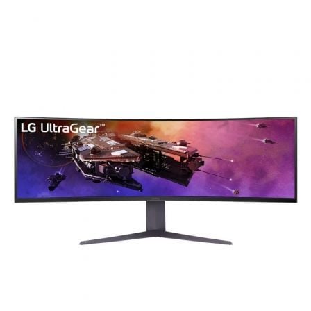 Monitor Gaming Ultrapanorámico Curvo LG UltraGear 45GR75DC - B 44.5'/ Dual QHD/ 1ms/ 200Hz/ VA/ Regulable en altura/ Negro - Tiensol