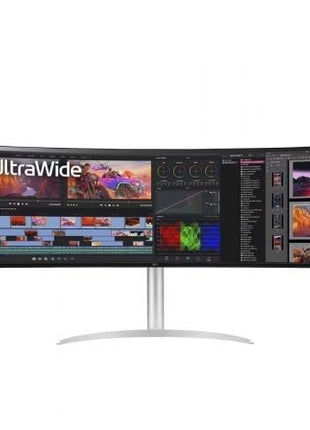 Monitor Gaming Ultrapanorámico Curvo LG UltraGear 49WQ95C - W 49'/ Dual QHD/ Multimedia/ Regulable en altura/ Blanco - Tiensol