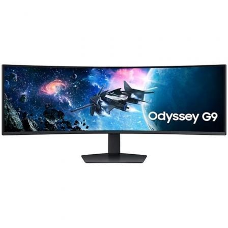 Monitor Gaming Ultrapanorámico Curvo Samsung Odyssey G9 OLED S49CG950EU 49'/ Dual QHD/ 1ms/ 240Hz/ VA/ Negro - Tiensol