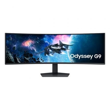 Monitor Gaming Ultrapanorámico Curvo Samsung Odyssey G9 S49CG954EU 49'/ Dual QHD/ 1ms/ 240Hz/ VA/ Regulable en altura/ Negro - Tiensol